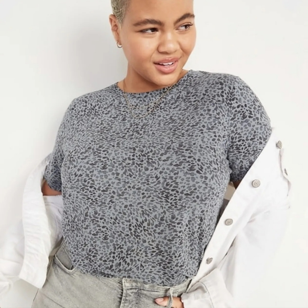 Old Navy Luxe Grey Plus Size Top